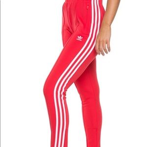 Adidas Red Sweatpants